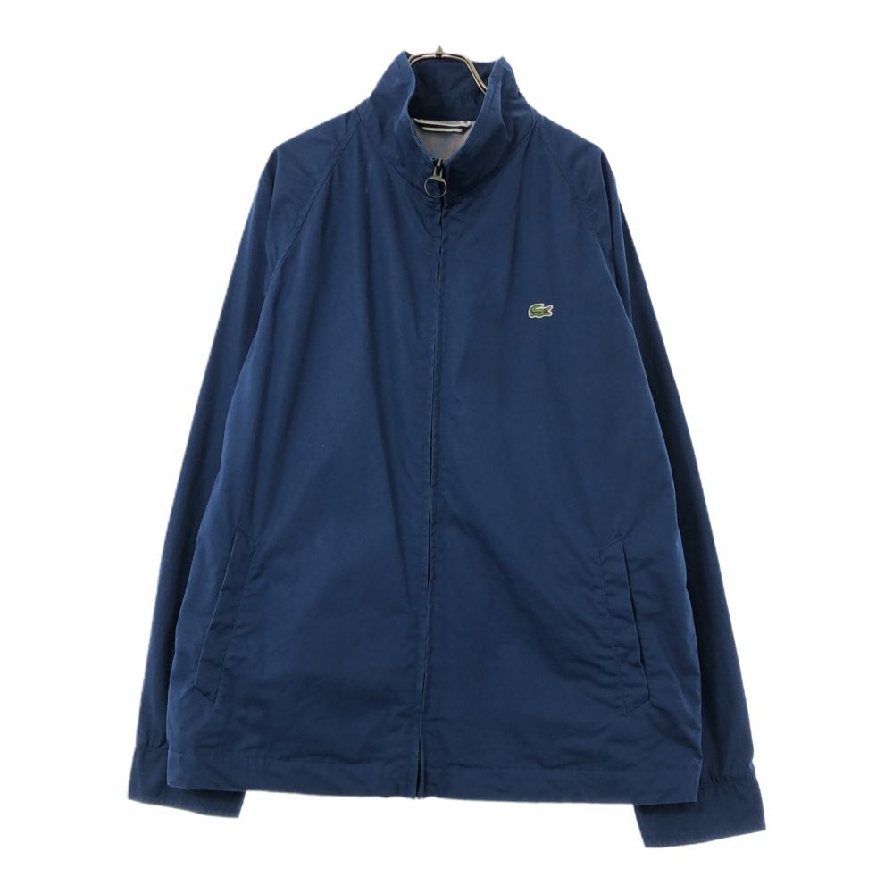 ラコステ スイングトップ L ブルー系 LACOSTE コットンジャケット メンズ 古着 【240301】