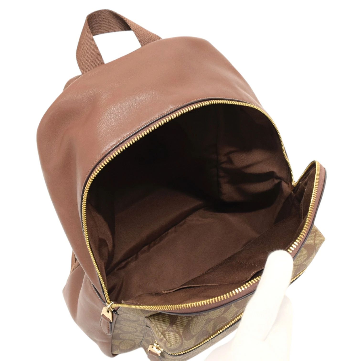 コーチ COACH チャーリー バックパック PVC / レザー シグネチャー