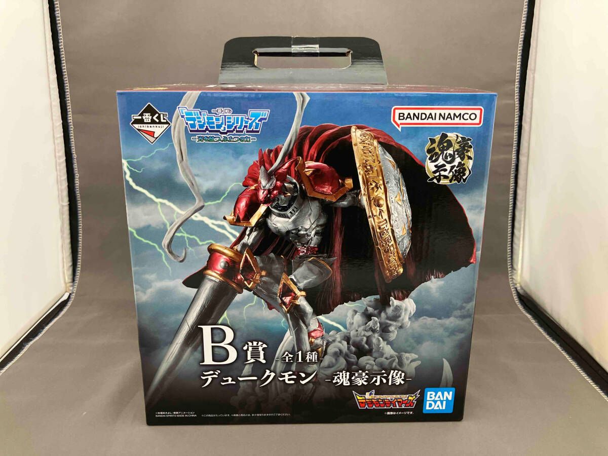 一番くじ 「デジモン」光を放つふたつの力 B賞 デュークモン 魂豪示像 アクスタ 一番くじ 「デジモン」シリーズ -光を放つ、ふたつの力-｜一番