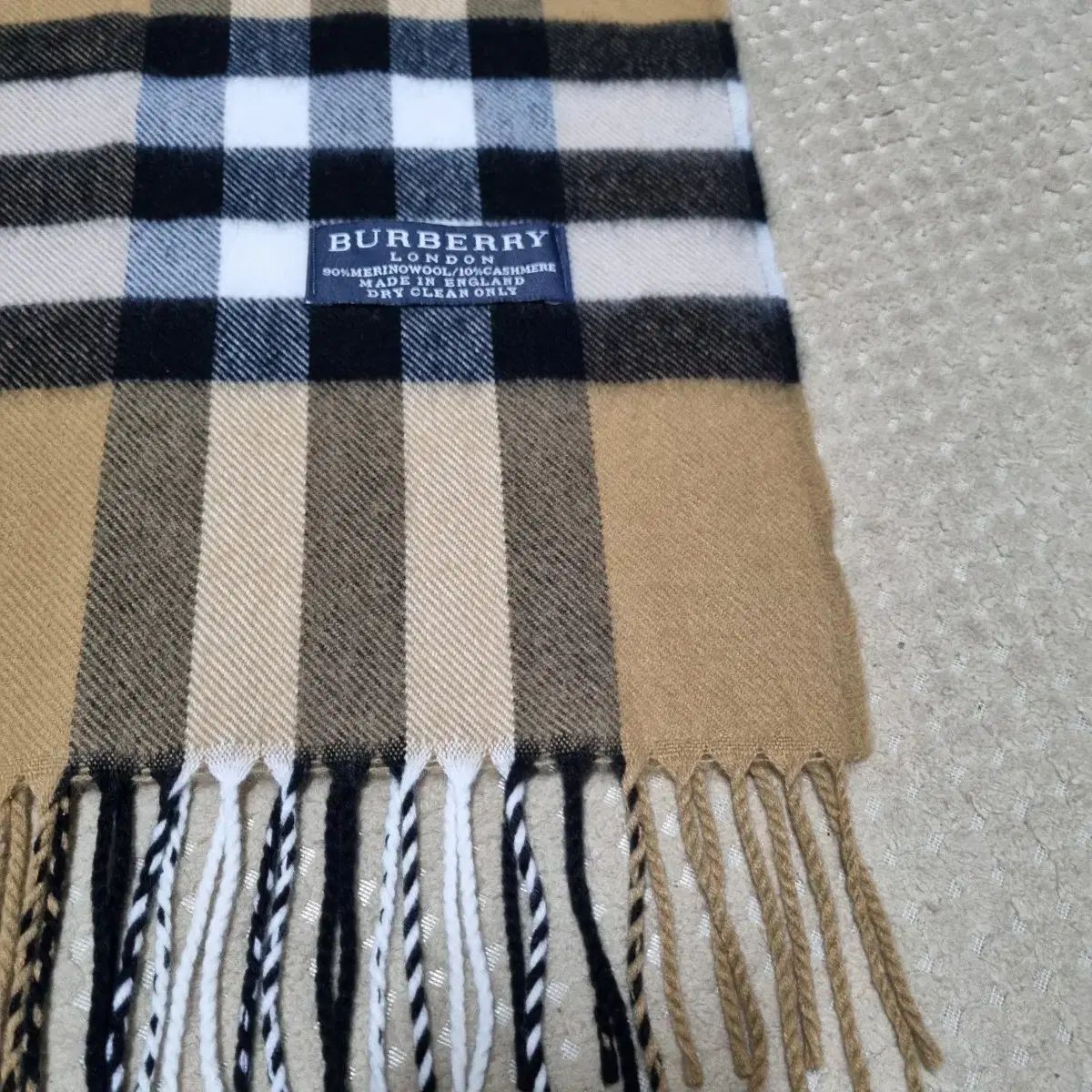 BURBERRY(バーバリー) ノバチェック マフラー - メルカリ