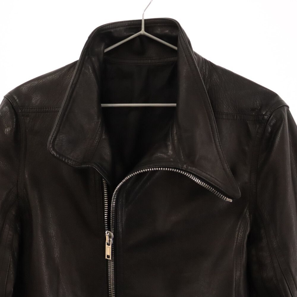 Rick Owens (リックオウエンス) 18SS MOLLINO BIKER モリーノバイカー レザージャケット RU18S5762-LCW  ブラック - メルカリ