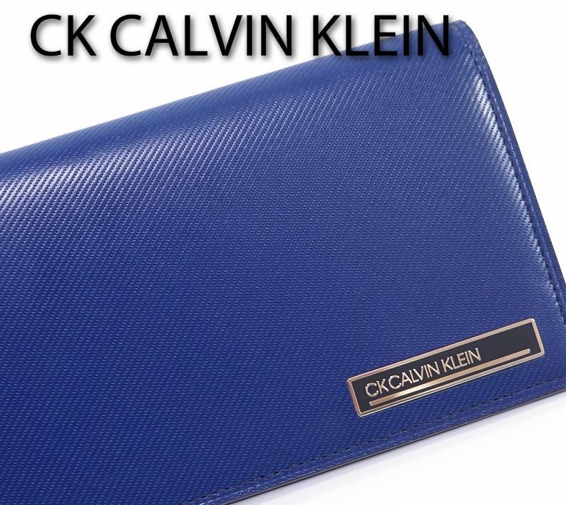 CKカルバンクライン CK CALVIN KLEIN 長財布 ポリッシュ メンズ