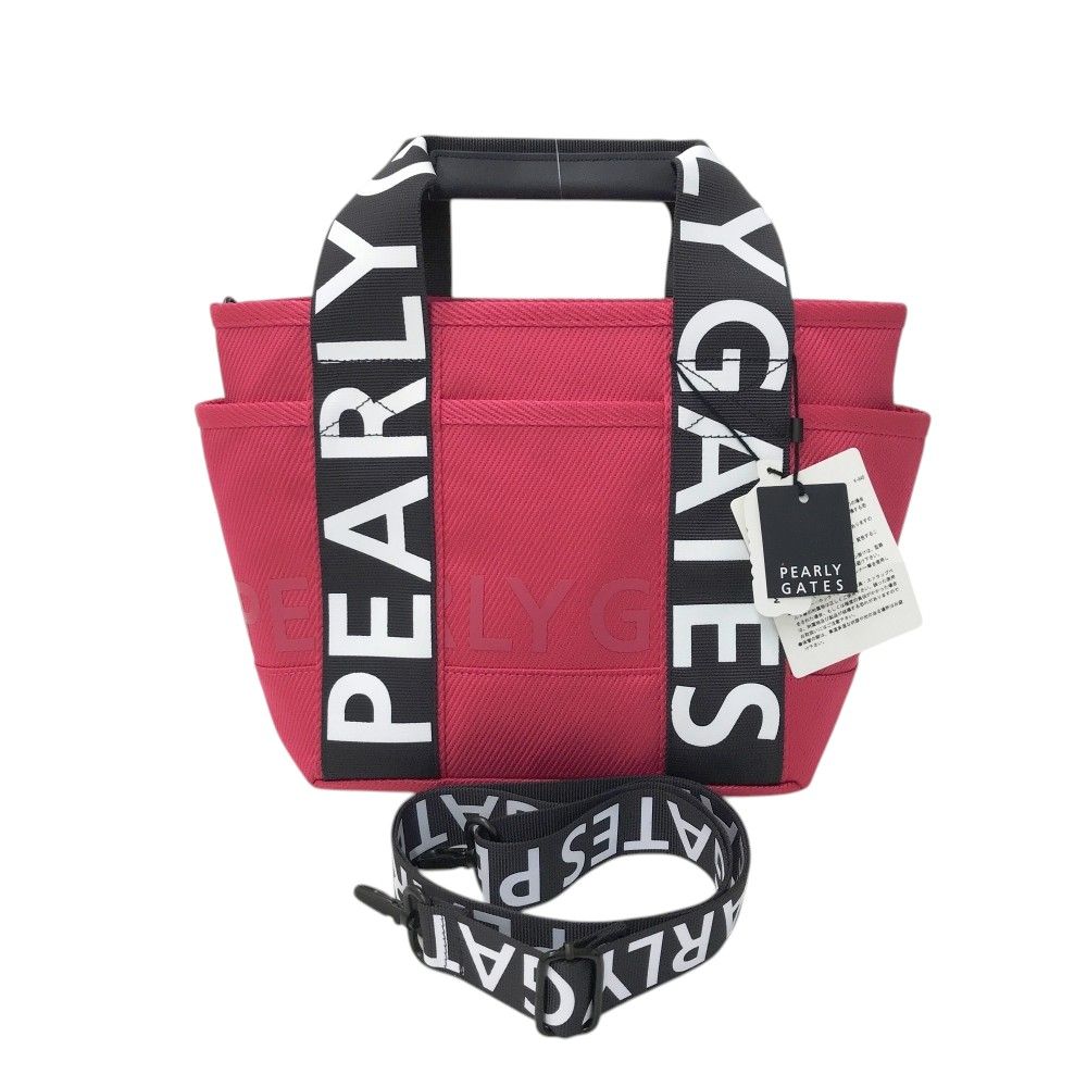 PEARLY GATES パーリーゲイツ カートバッグ ピンク系 FR