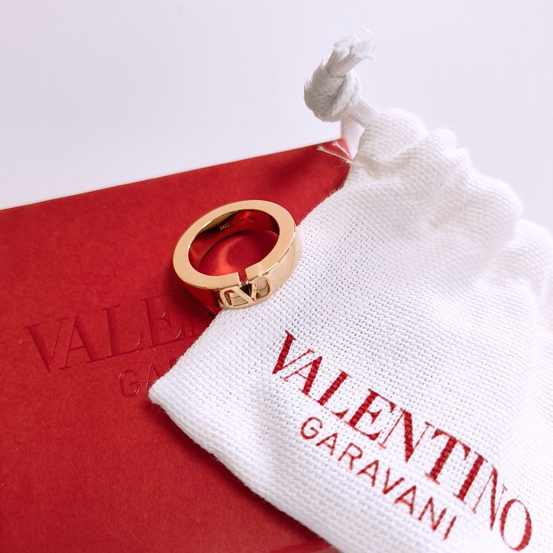 VALENTINO GARAVANI Vロゴ シグネチャーリング 9号 VALENTINO GARAVANI