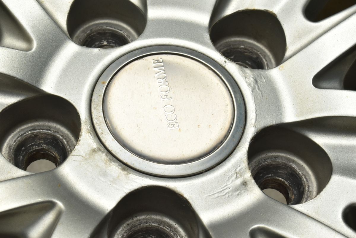 製バリ溝 エコフォルム 15in 6J 43 PCD100 ブリヂストン ブリザック VRX2 195 65R15 プリウス カローラ スポーツ ツーリング FFCRYSTALESIA_COM