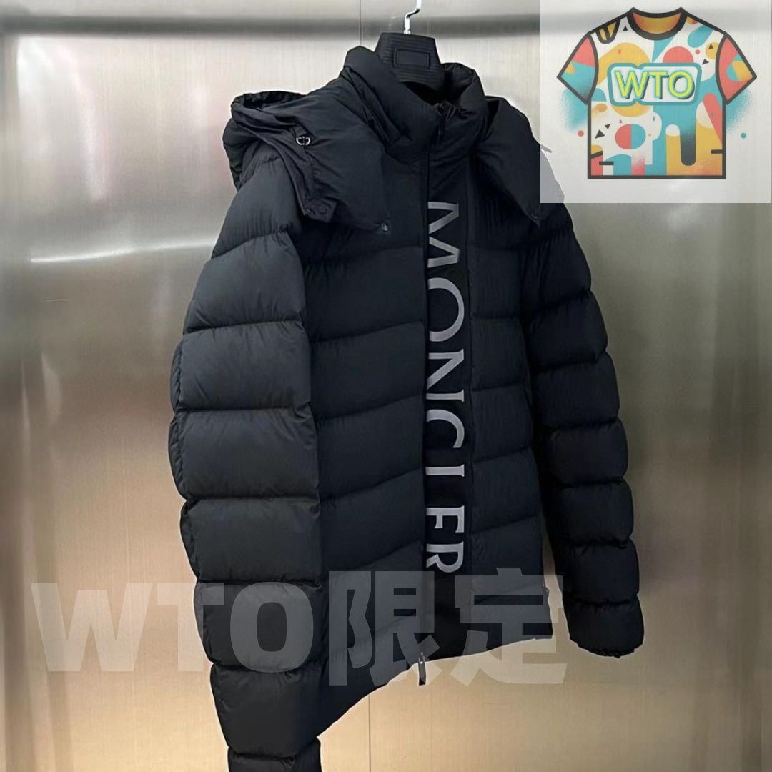 MONCLER　ブラック ダウンジャケット　(こちらも早く売りたいため最安値) MONCLER ブラック ダウンジャケットお 手頃 価格