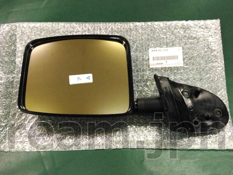 270427 2 ダイナ KK-XZU307 左 ドアミラー サイドミラー 無塗装 87940-37600 新品 トヨタ純正 ダイナ トヨエース KDY220 KDY270 KDY280 LY230 LY280