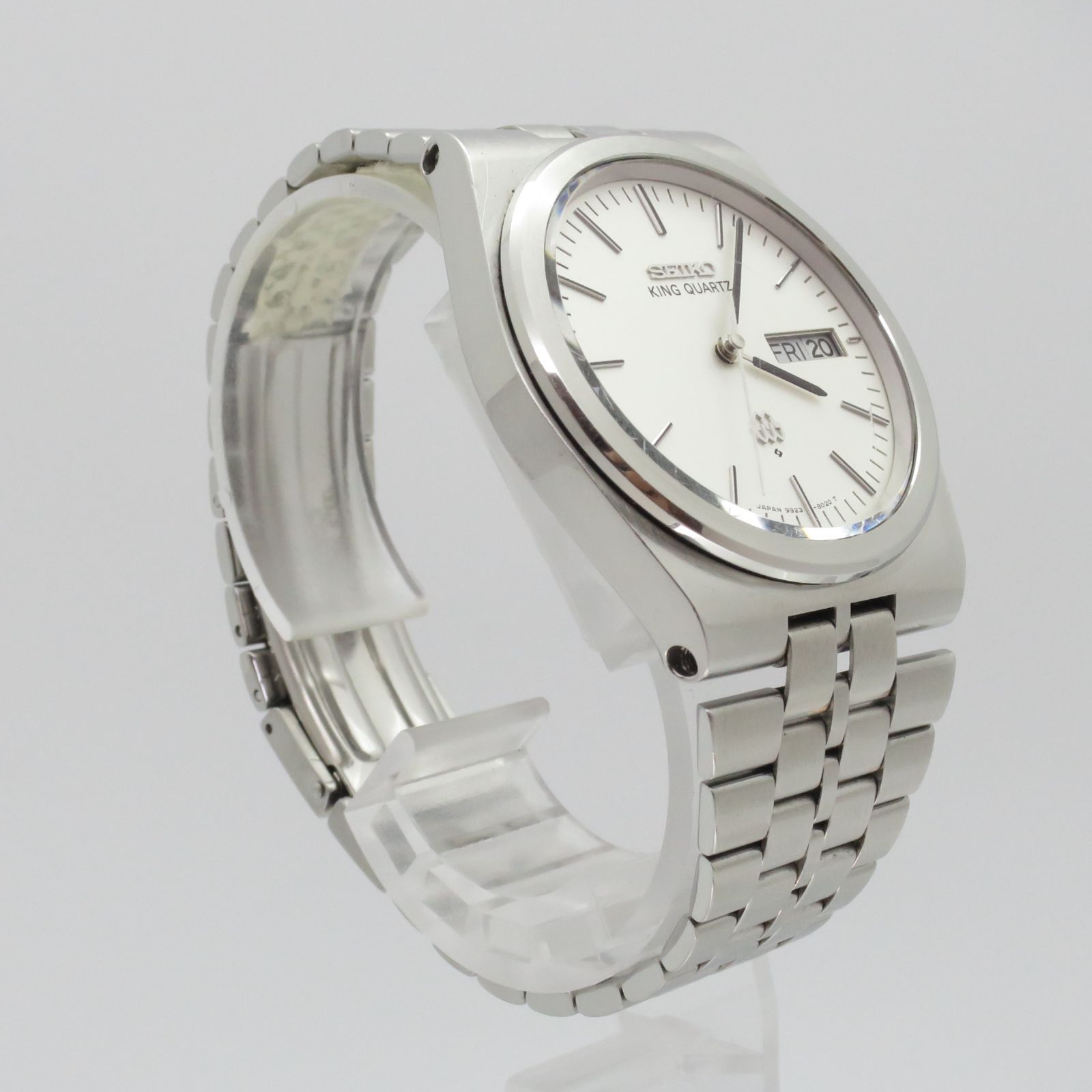 キングクォーツ セイコー メンズ腕時計 9923-8020 シルバー