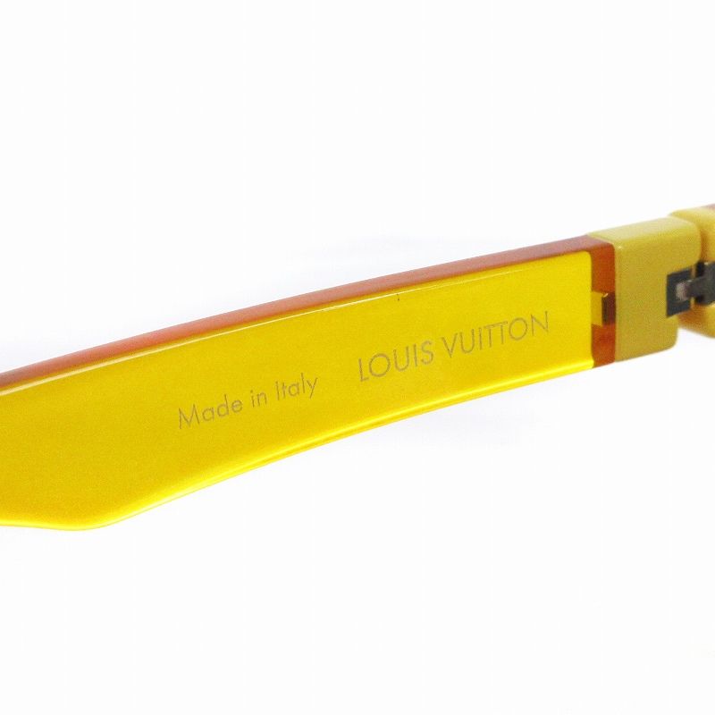 ルイヴィトン LOUIS VUITTON 19SS LV RAINBOW SUNGLASSES LVレインボー スクエア サングラス Z1188E  9AP 黄 イエロー 54□21 140 小物 ☆AA☆ - メルカリ