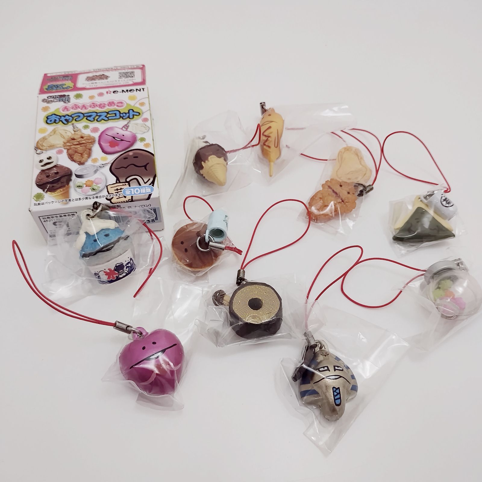 んふんふなめこ おやつマスコット 全10種コンプリート