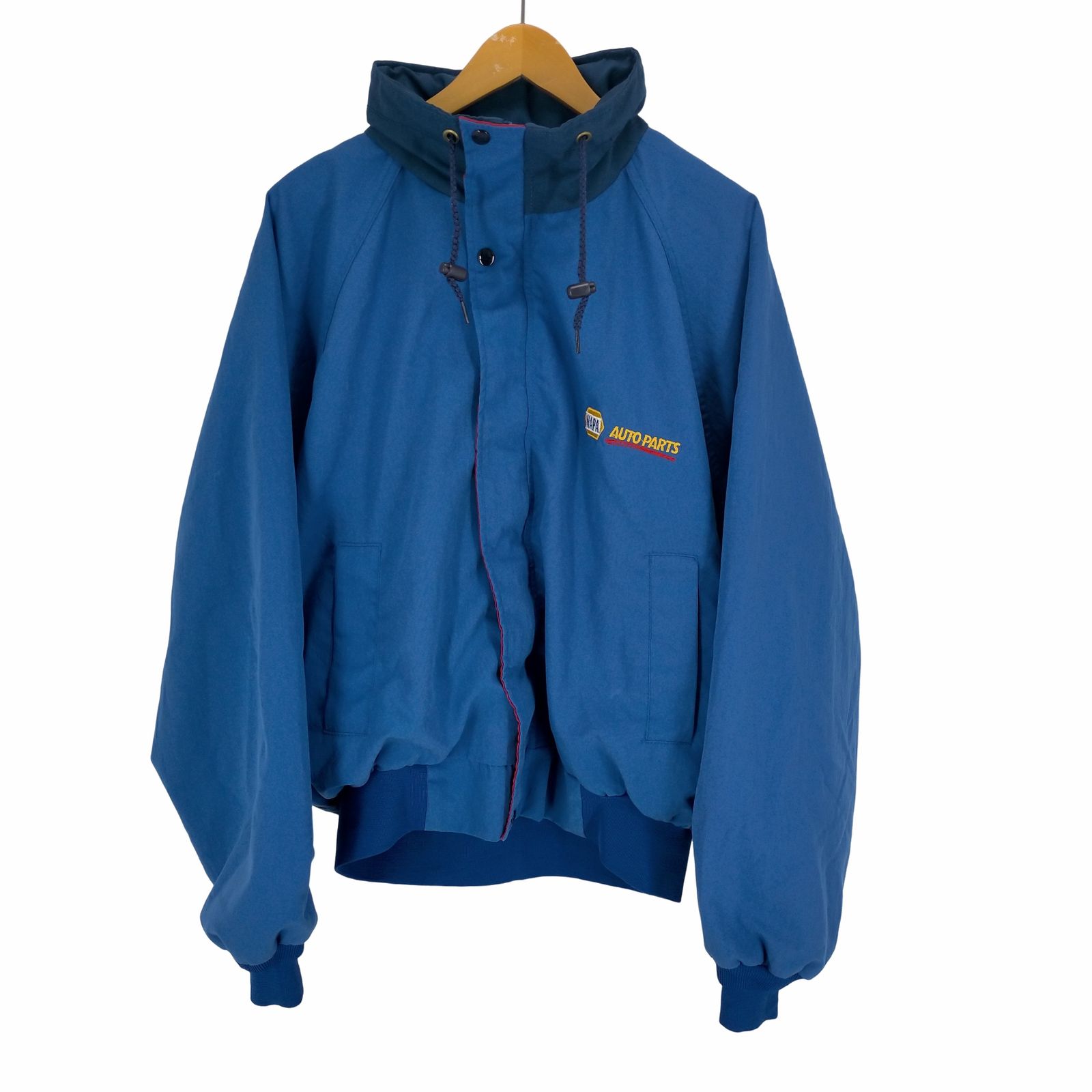 ユーズドフルギ USED古着 california OUTERWEAR 90S MADE IN USA 企業ロゴ刺繍セーリングジャケット メンズ JPN：XL 