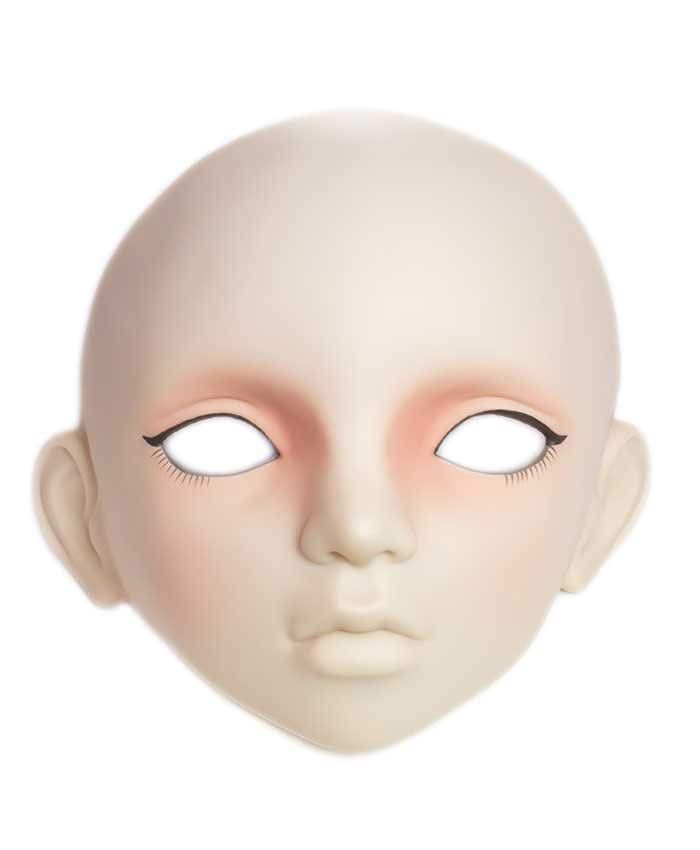 着ぐるみマスク　素体　塗装済み　メイク済み Amazon.co.jp: [achard] Resin Female Cosplay Anime Kigurumi