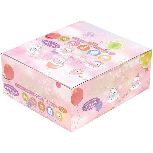 ウフフィ (A) マスコット入り入浴料 バスボール BOXセット 20個入 スケーター