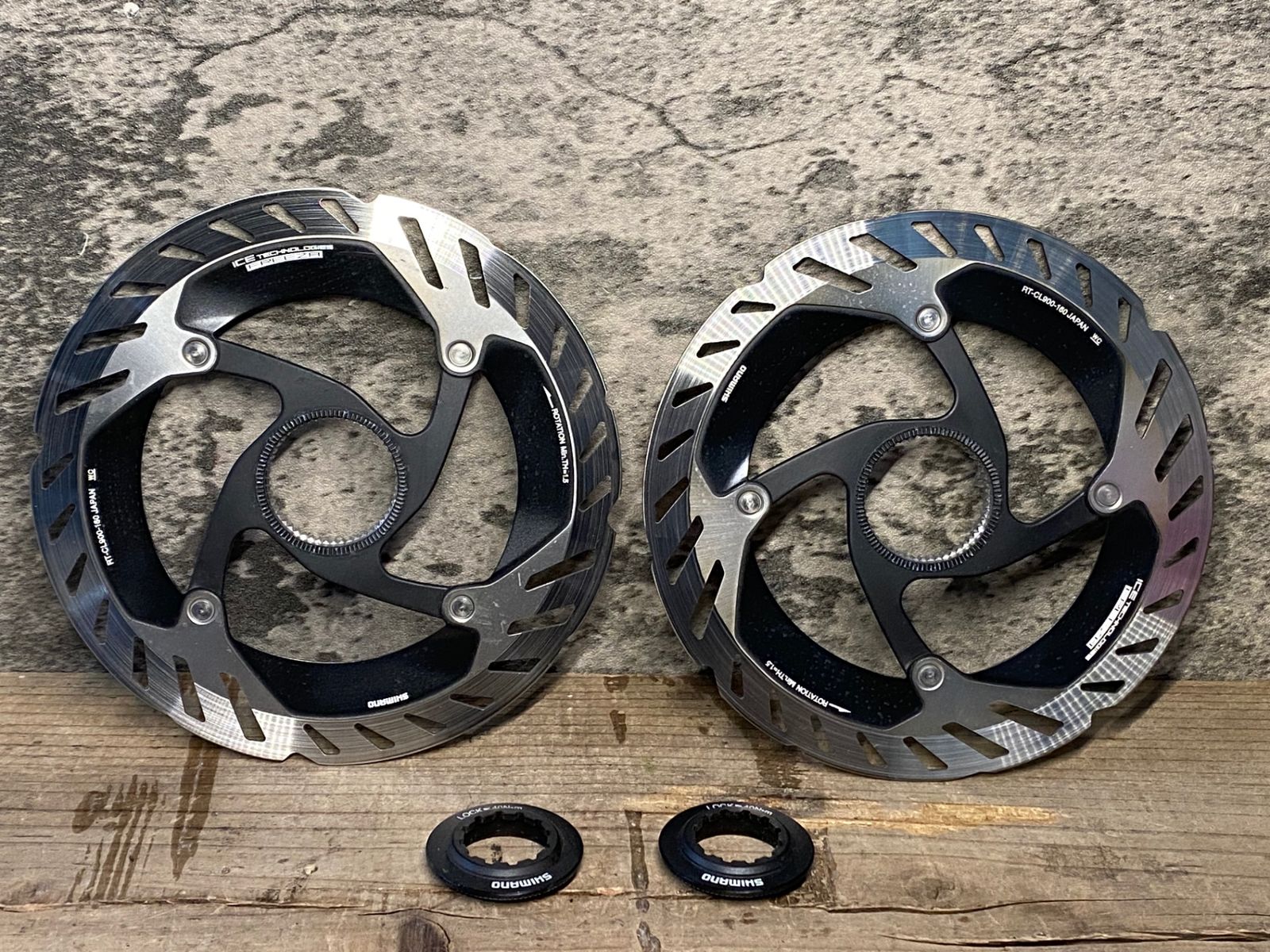 IS846 シマノ SHIMANO RT-CL900-160 ディスクブレーキローター 2枚セット Φ160 厚さ1.75|1.75mm