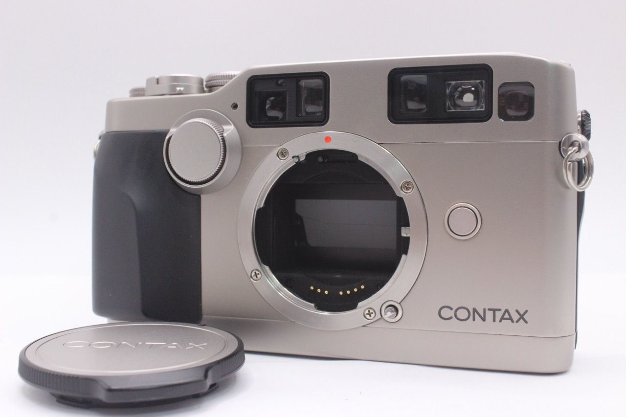 コンタックス CONTAX G2 シルバー キャップ 付き 6132 RO2874