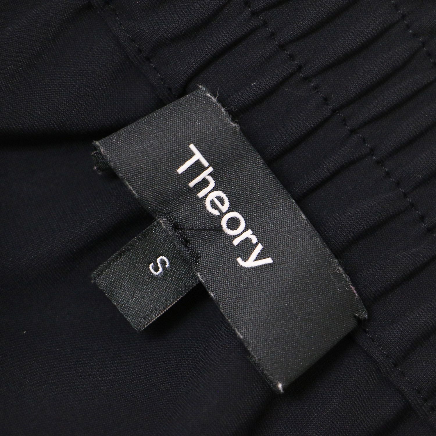Theory セオリー スカート ブラック 黒 サイズ:S ウエストゴム  