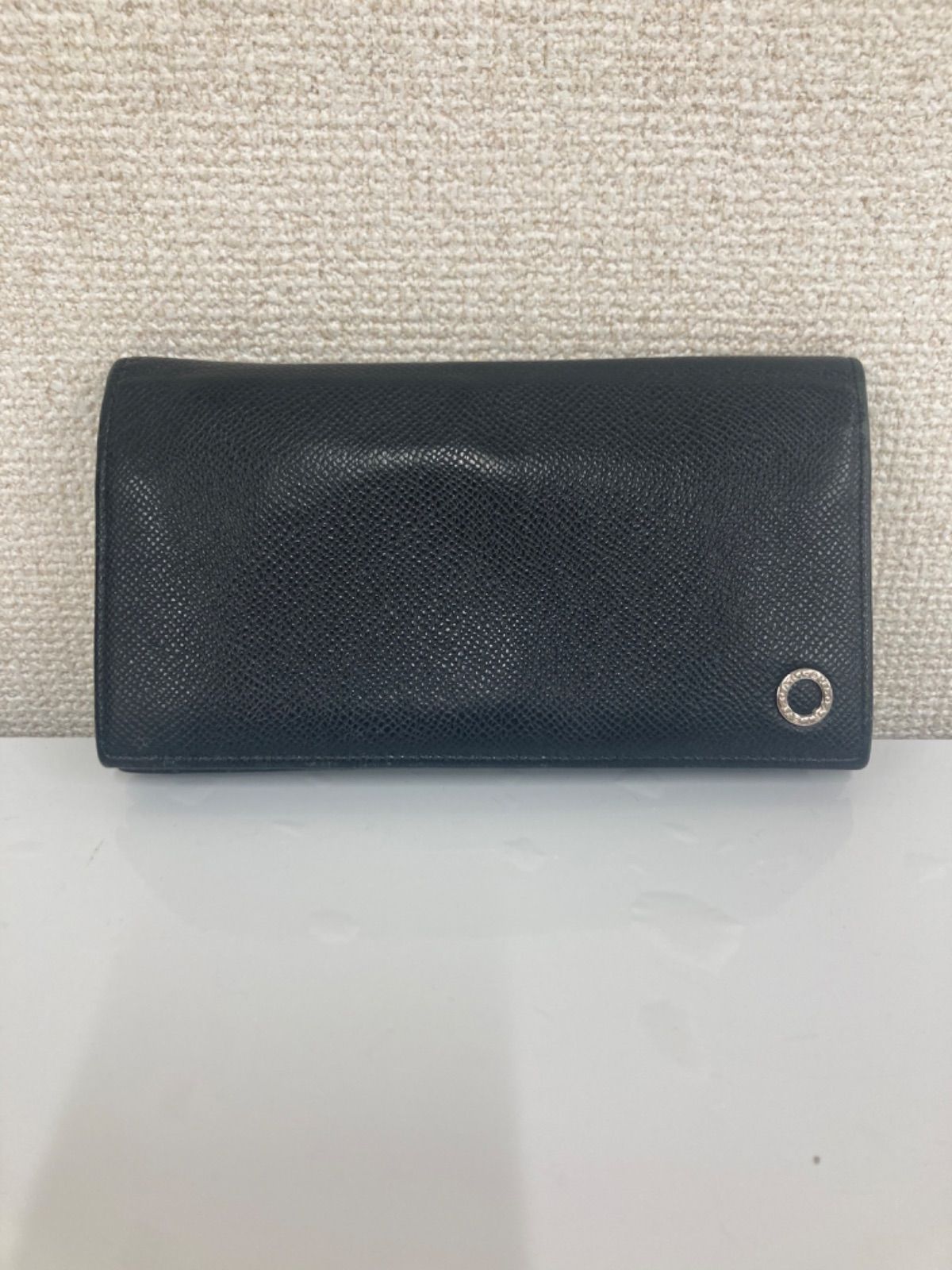 ● BVLGARI ブルガリ 長財布 メンズ ブラック レザー 財布 1