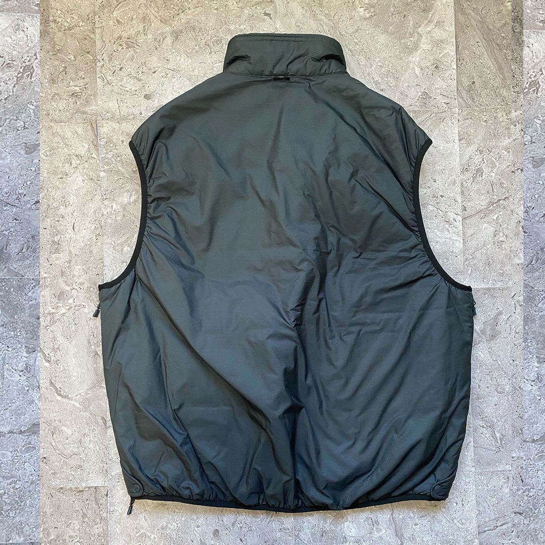 DAIWA PIER39 TECH REVERSIBLE PULLOVER PUFF VEST ダイワピア39 M黒紫 ...