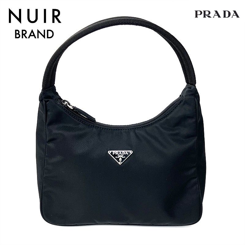 【PRADA】リサイクルナイロン ミニショルダー 多色展開 刺繍ロゴ PRADA プラダ ショルダーバッグ トライアングルロゴ シンプル
