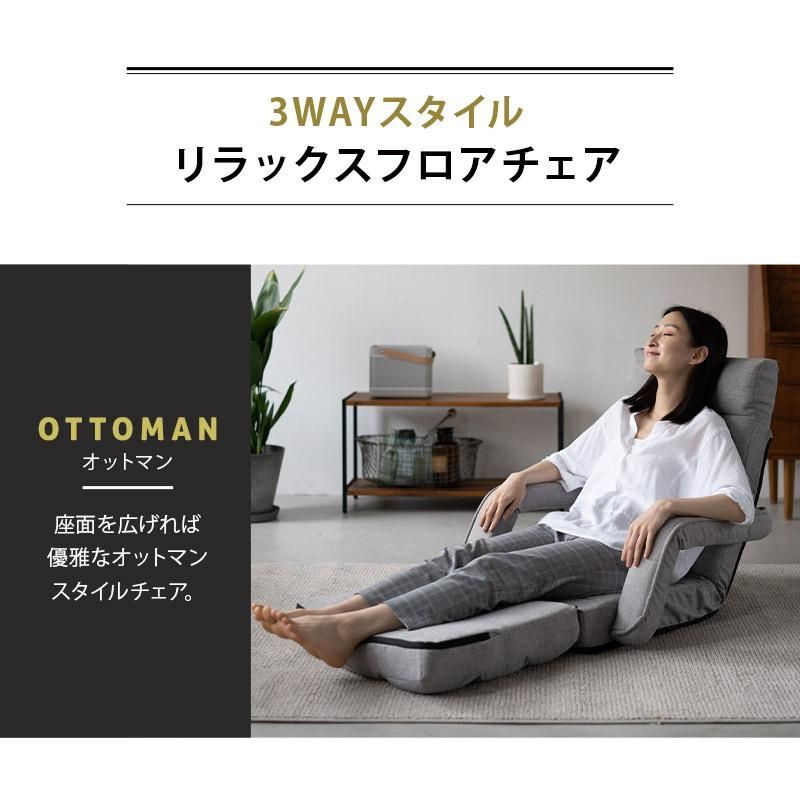 リクライニング 14段階