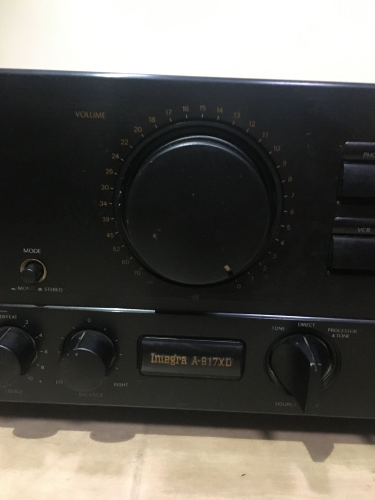 プリメインアンプ　ONKYO INTEGRA A-817XD Integra A-817XD ONKYO - HiFi-Do McIntosh/JBL/audio-technica