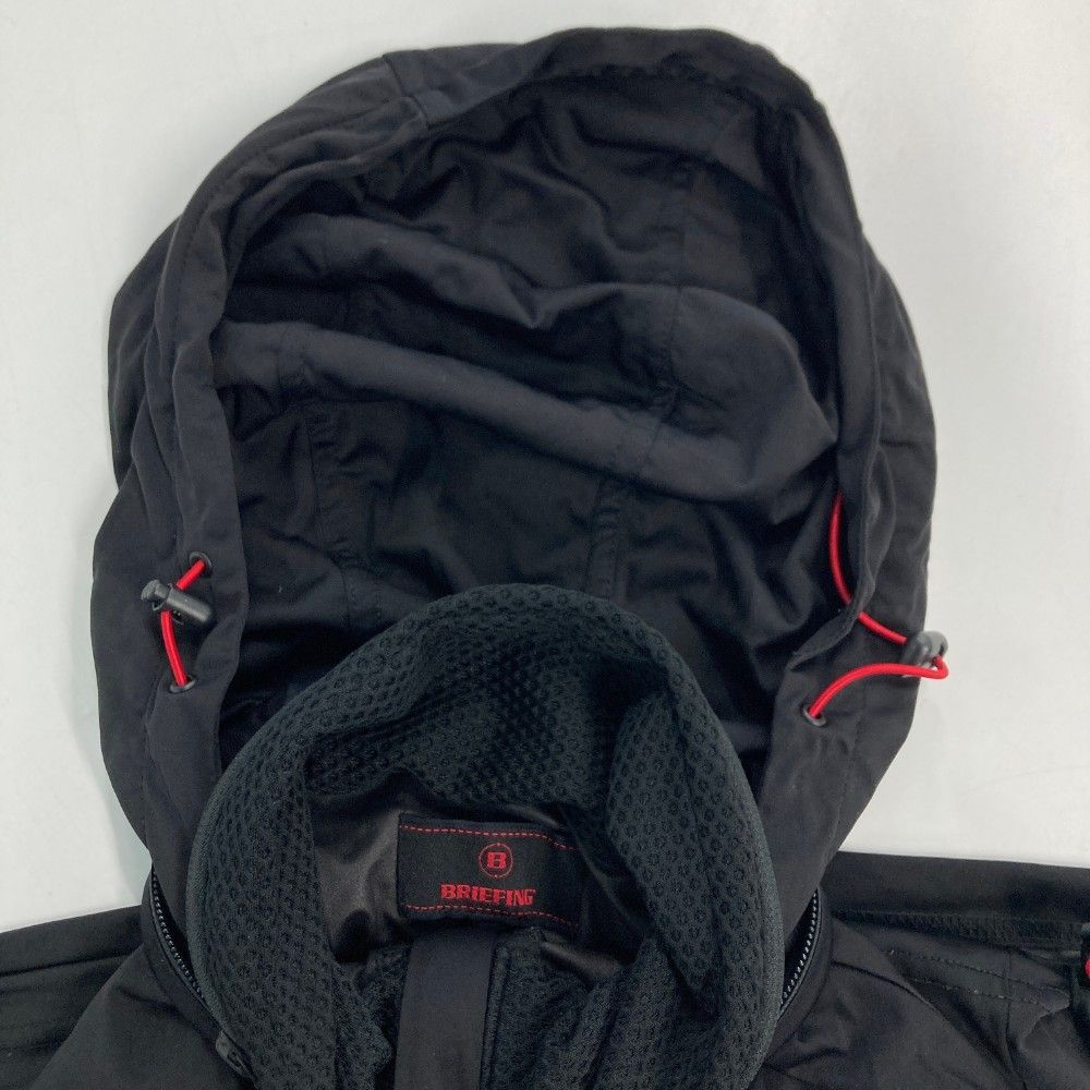 BRIEFING フード付きジャケット 黒 BRIEFING フード付きジャケット M ブラック