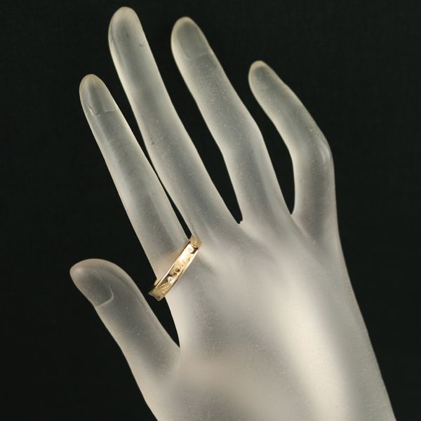 ティファニー リング ダイヤ ダイヤモンド 1837 ナロー 2P 16号 K18PG