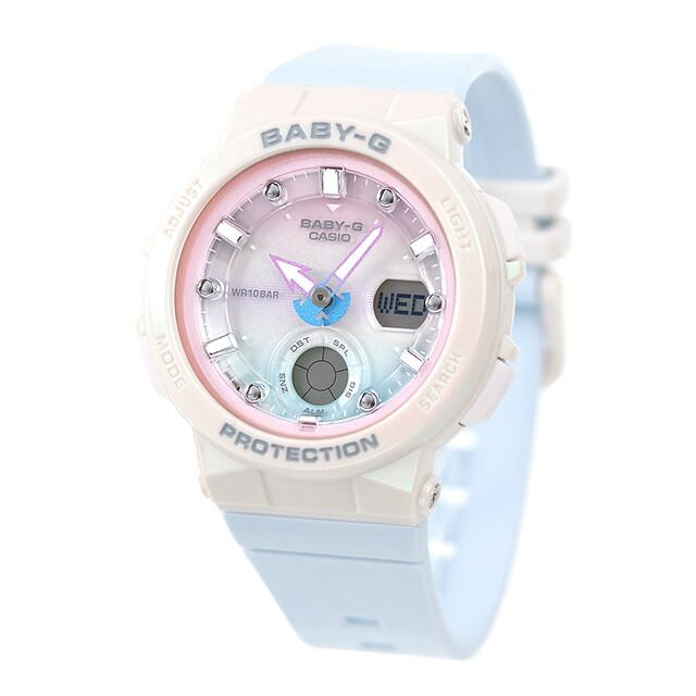 【新品】Baby-G CASIO Baby-G 腕時計 レディース bga-250-7a3dr カシオ ベビーG ビーチ・トラベラー・シリーズ Beach Traveler Series