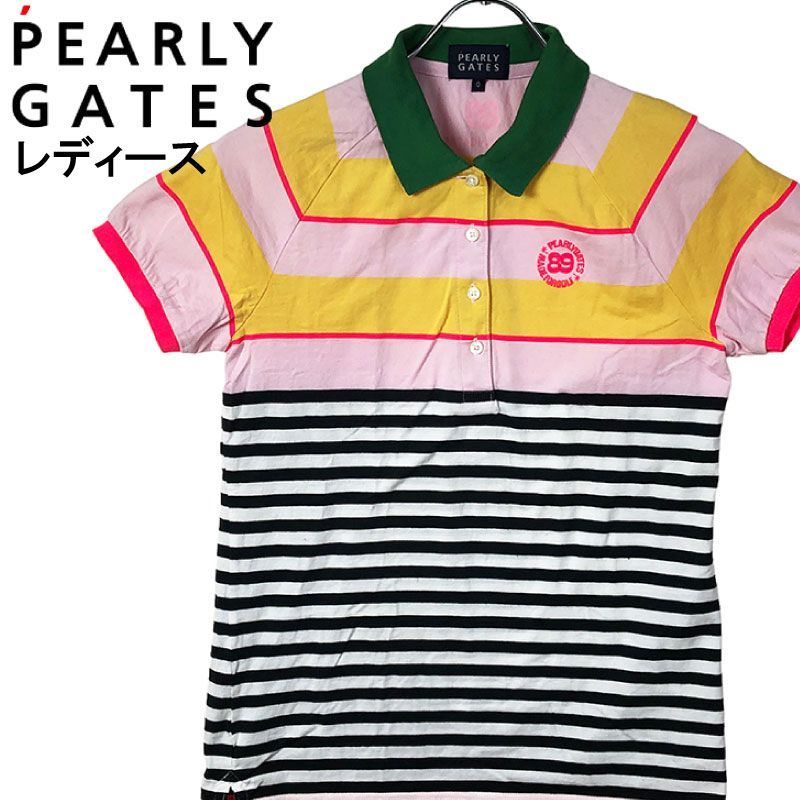 セール！ PEARLY GATES パーリーゲイツ レディス 半袖 ポロシャツ