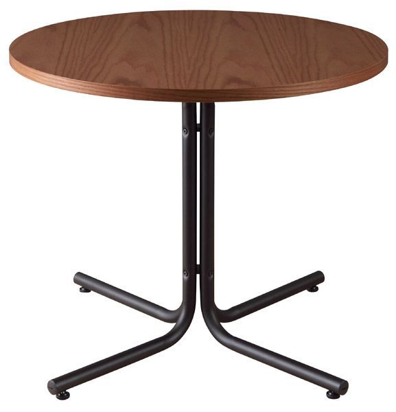 ダリオカフェテーブル 円形 W80×D80×H67cm No.225 ブラウン