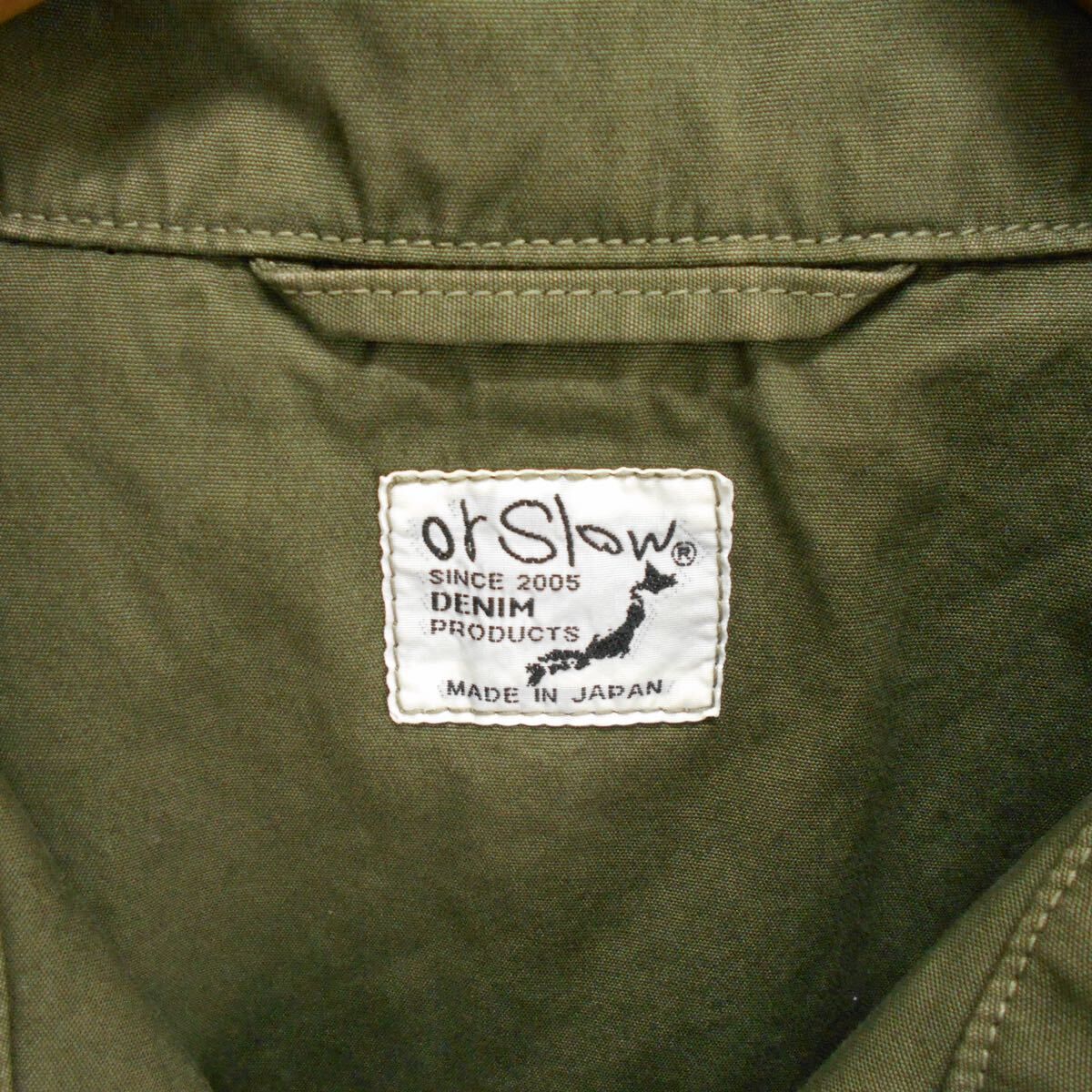 orSlow オアスロウ SHAWL COLLAR POPLIN COAT ショールカラー ポプリン 