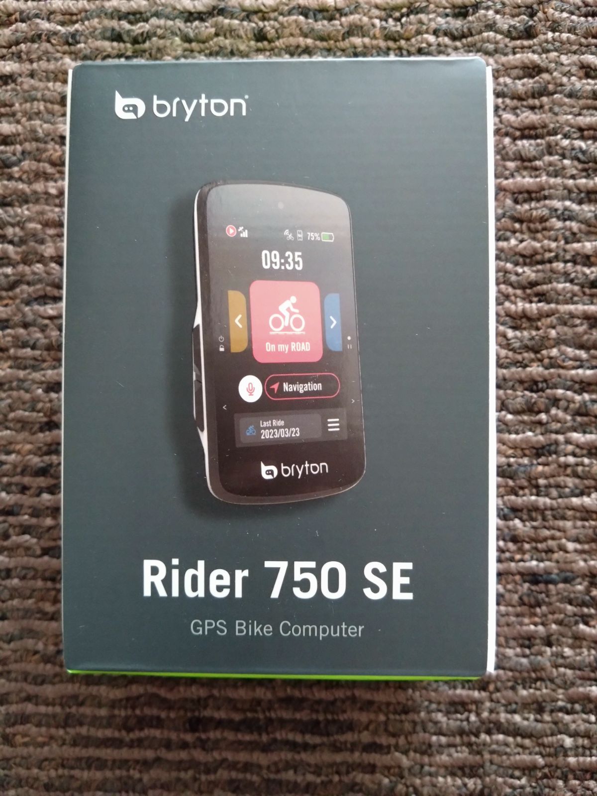 ブライトン Bryton Rider 750SE (本体のみ) サイクルコンピューター サイコン 自転車用ナビ 地図表示 GPS搭載 タッチスクリーン搭載 無線 ブルートゥース ANT+対応