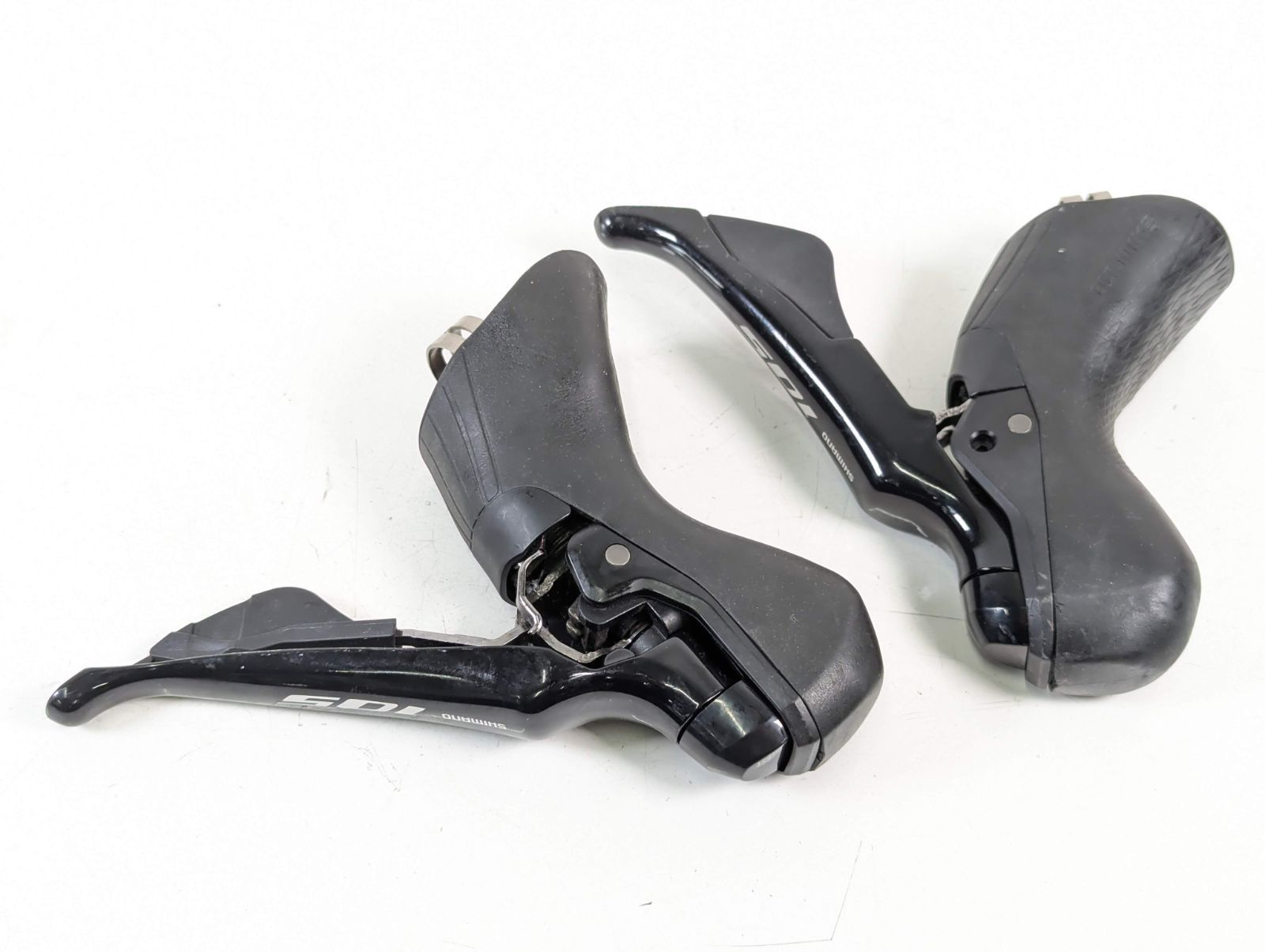 並品】ST R7020 Shimano 105 シマノ STIレバー 油圧ブレーキ