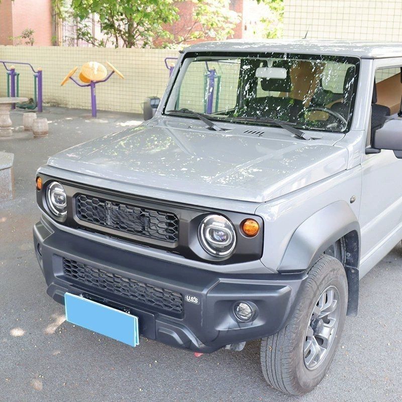 新型スズキジムニーJB74 JIMNY改造パーツ フロントグリルラジエーターグリル 2019-2025