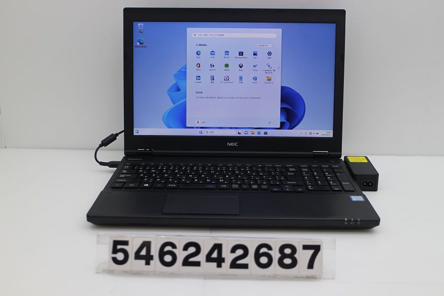 NEC PC-VKM17XZG2 Core i5 8350U 1.7GHz/8GB/256GB(SSD)/DVD/15.6W/FWXGA(1366x768)/RS232C/Win11 【546242687】