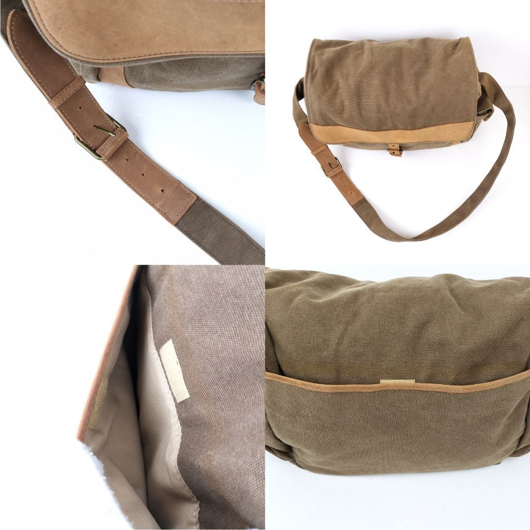 【美品】L.L.Bean エルエルビーン 00s メッセンジャーバッグ Y2K タイムレスな魅力✨90～00s】 エルエルビーン メッセンジャーバッグ