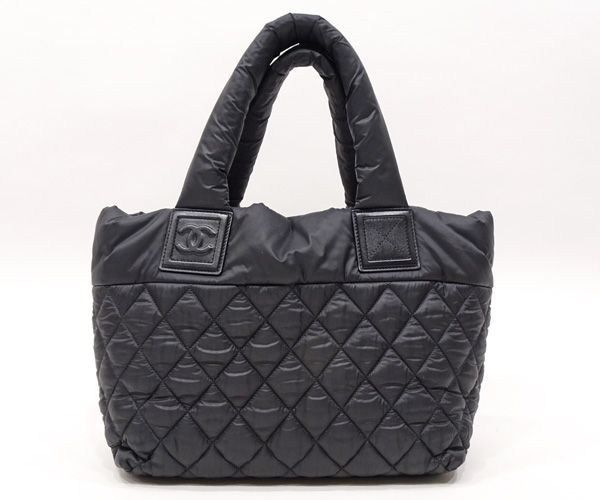 質コニシ】【CHANEL/シャネル】コココクーン トートバッグ ナイロン 