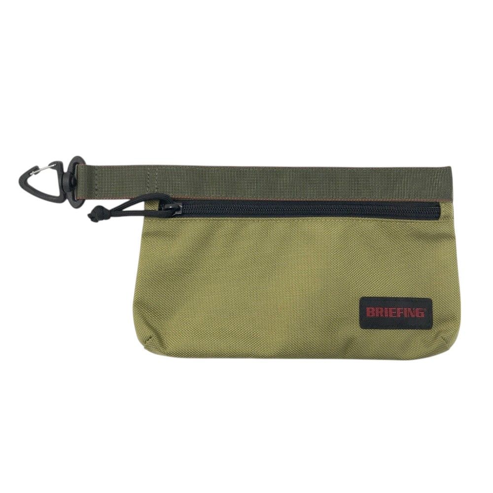 BRIEFING GOLF ブリーフィング ポーチ 非売品 ノベルティ カーキ系 