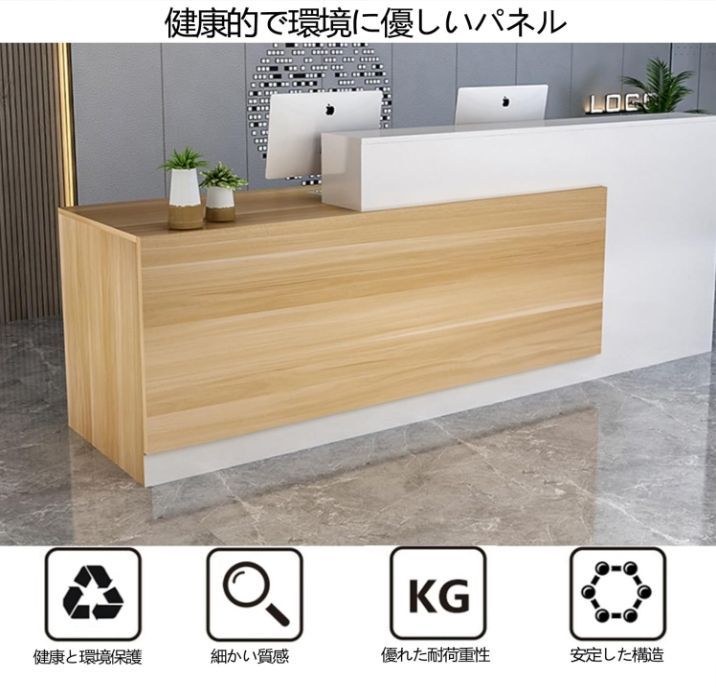 高灰色の石模様と低黒の石模様-A 160x60x100cm