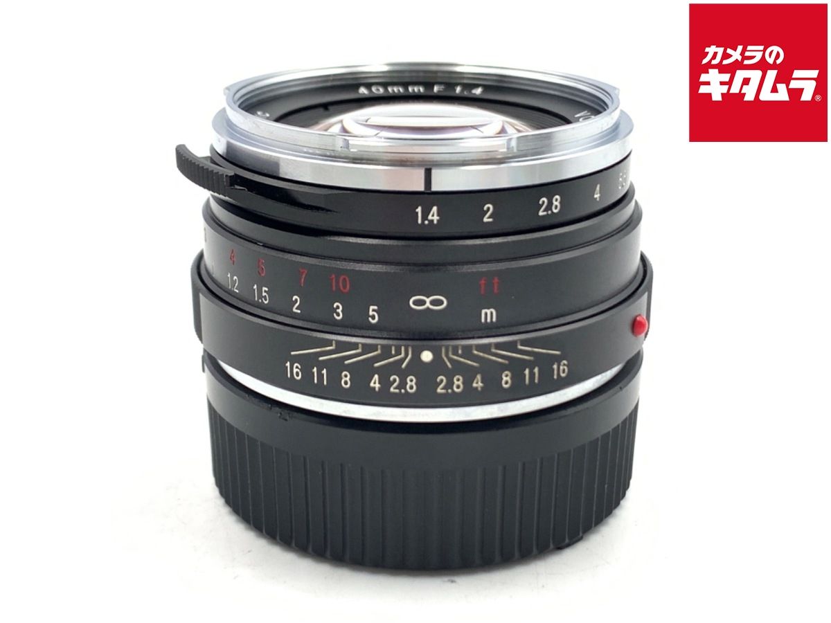 並品 コシナ フォクトレンダー NOKTON Classic 40mm F1.4 VM