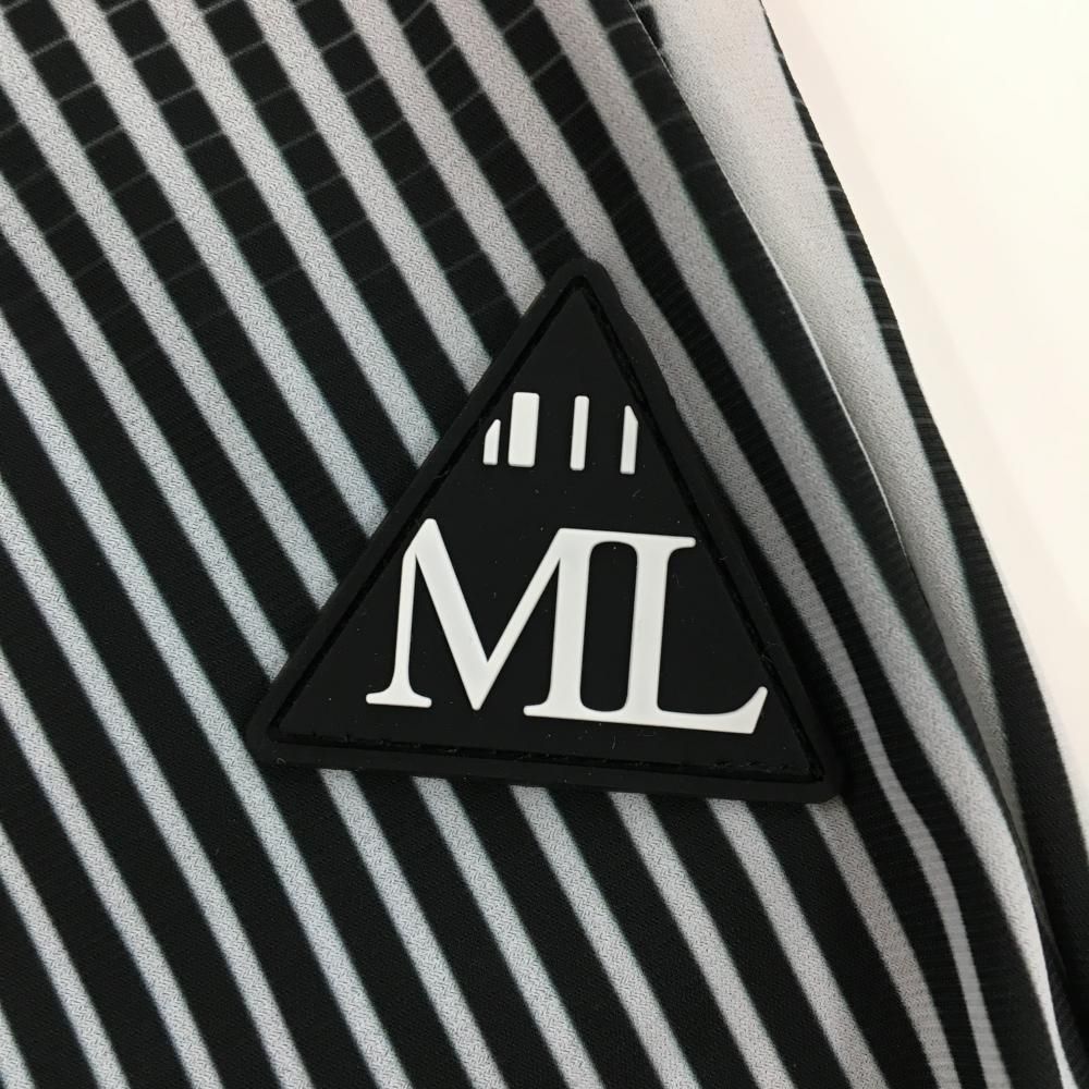 MARK&LONA マークアンドロナ ジップパーカー ネイビー×白 総柄