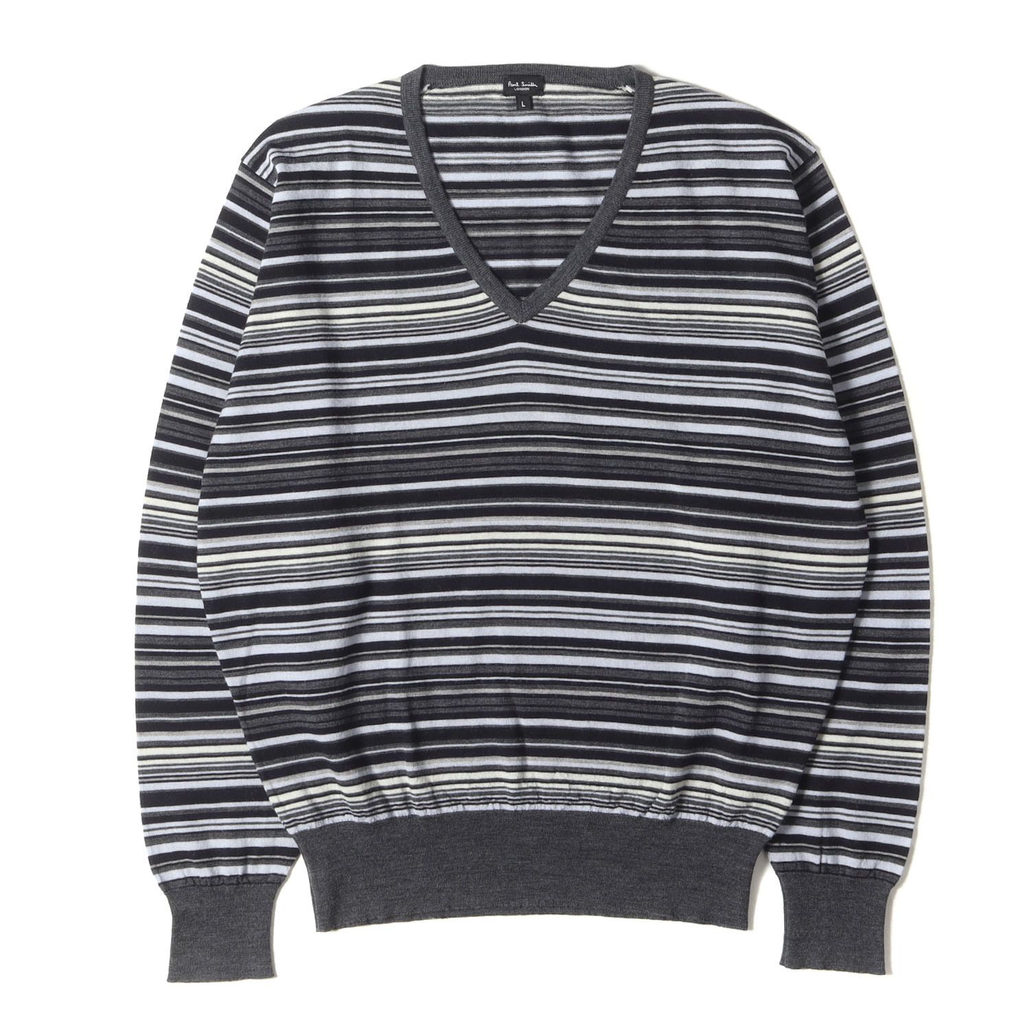 Paul Smith ポールスミス ニット サイズ:L JOHN SMEDLEY マルチ 