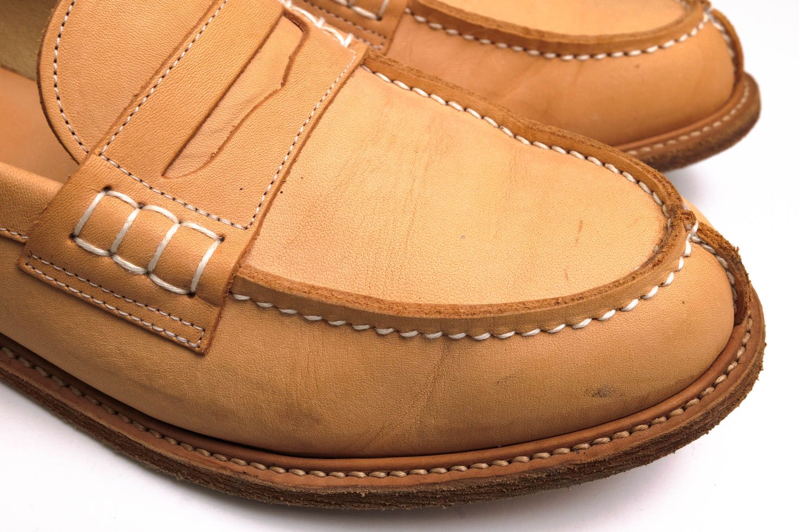 エンダースキーマ／Hender Scheme ローファー ペニーローファー シューズ 靴 メンズ 男性 男性用レザー 革 本革 ベージュ  Mf-rs-slo slouchy スリッポン レザーソール エンダースキーマ／Hender Scheme コインローファー ペニーローファー