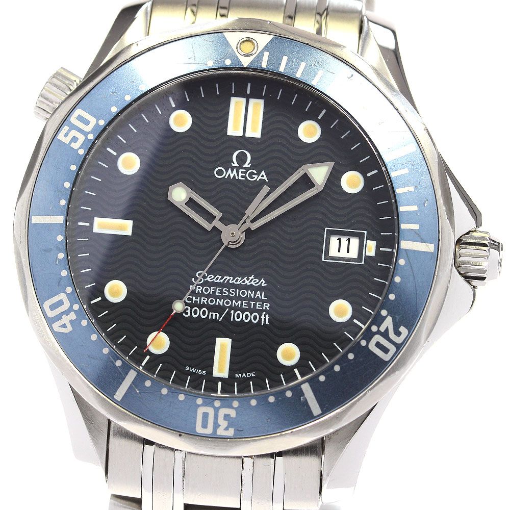 オメガ OMEGA 2531.80 シーマスター300 デイト 自動巻き メンズ_821732