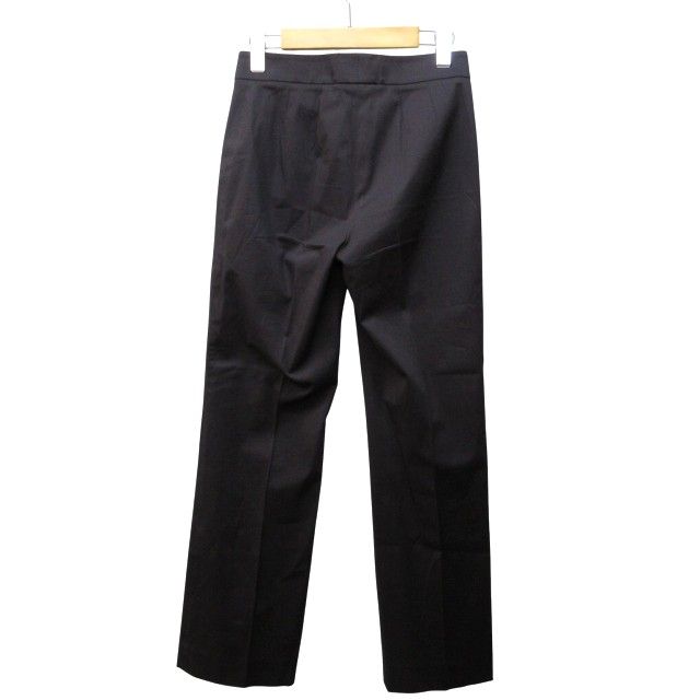 マックスマーラ　MaxMara　パンツ　センタープレス　スラックス　ブラウン Max Mara マックスマーラ 白タグ センタープレス スラックス