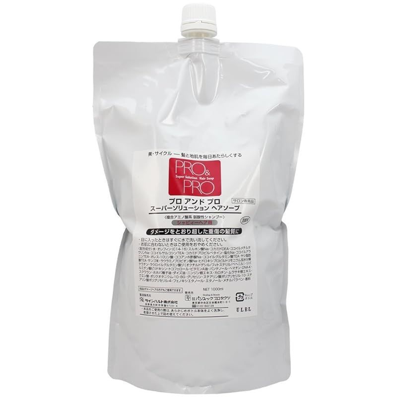 Pro&Pro スーパーソリューション ヘアソープ 1000ｍｌ レフィル