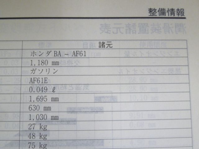ホンダ today-af61 サービスマニュアル　配線図 送料無料 3冊 配線図2種 AF61-100 120/Todayトゥデイ50 NVS50-2