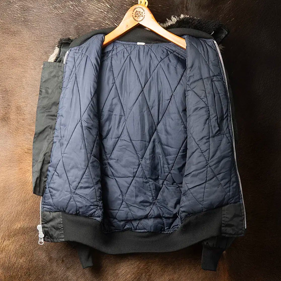 S 80s 米軍 コリア スーベニア ジャケット MO ー 2141