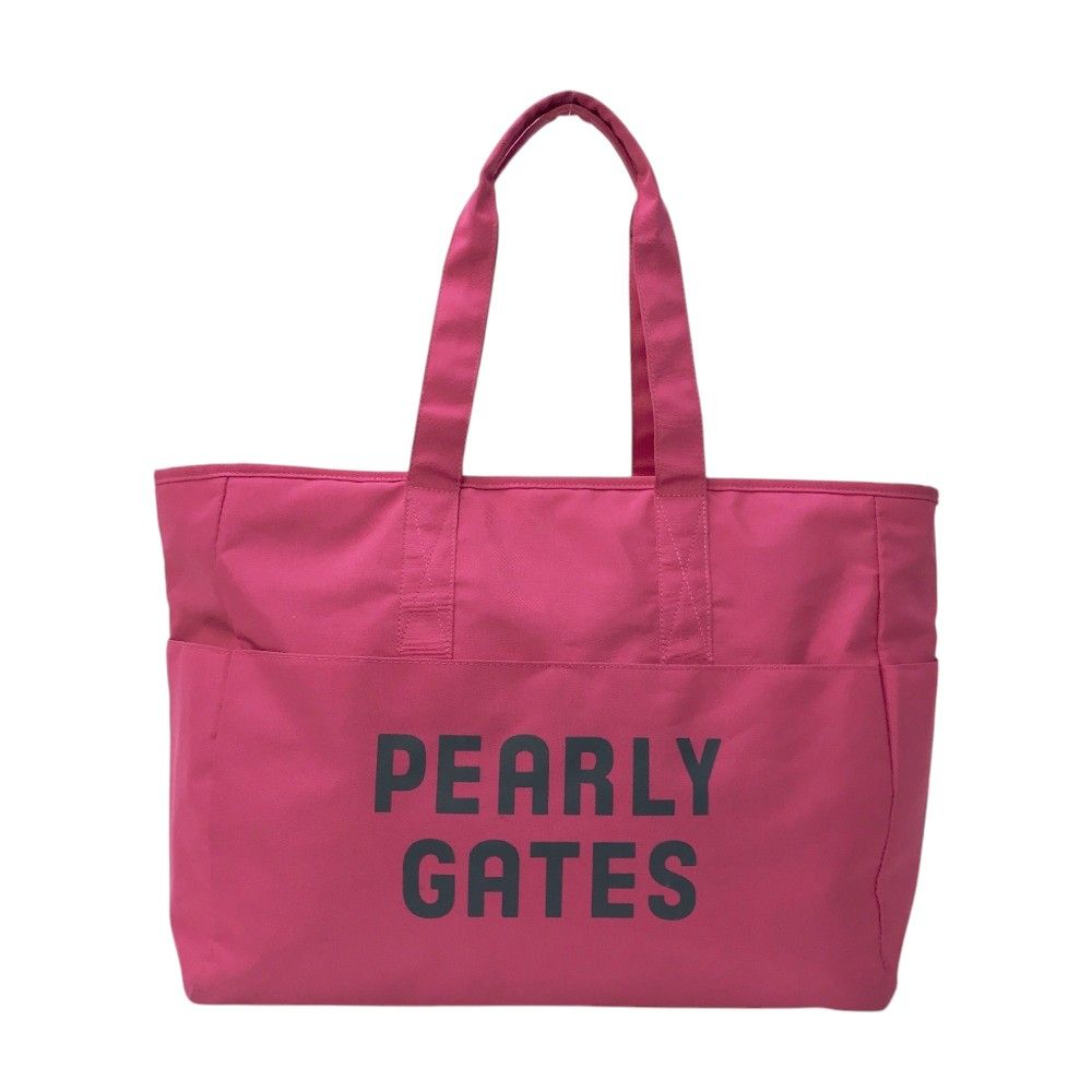 PEARLY GATES パーリーゲイツ ビッグトートバッグ ピンク系