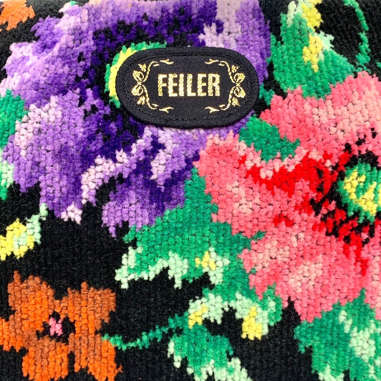 極美品きれいです⭐️ FEILER】 ドイツ シュニール織名門ブランド